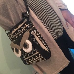 Aztec Owl CATO Crossbody Purse